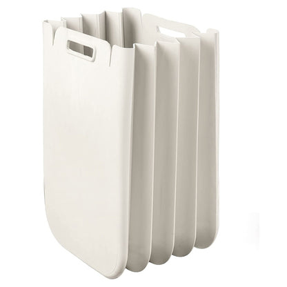 Set De 4x Contenedor Multiusos Plegable 25 Litros C/uno (100l Totales), En Plástico Reciclado, 45x30 Cms, En Color_5