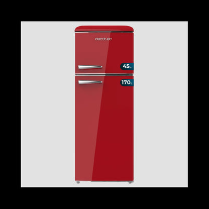 Cecotec Frigorífico Retro Bolero Coolmarket 2d Origin 215 Red E_0