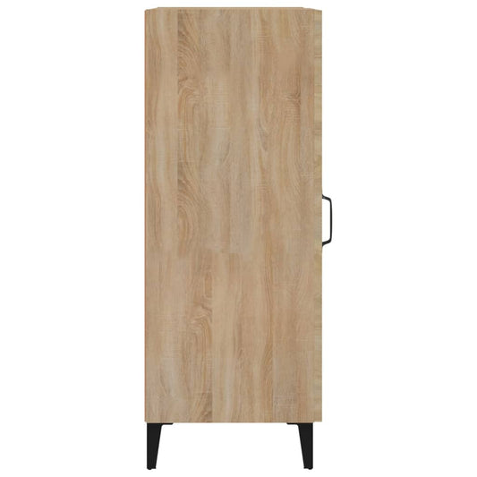 Aparador Madera Contrachapada Color Roble Sonoma 34,5x34x90 Cm / Vetonek_0