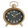 Well Home Reloj De Apred Ovalado Cuerpo Dorado 21x4,8x23,5cm