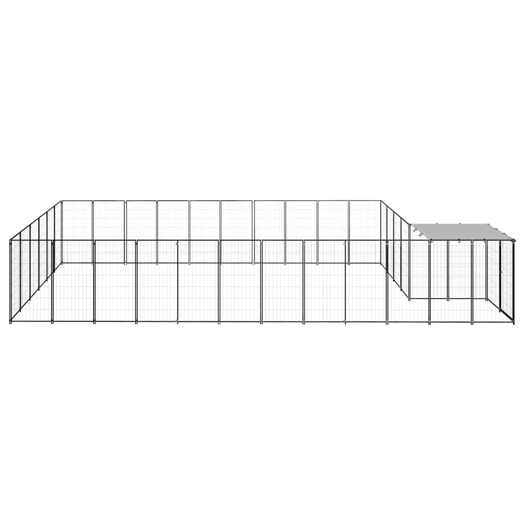 Perrera Negra 19,36 M² Acero_3