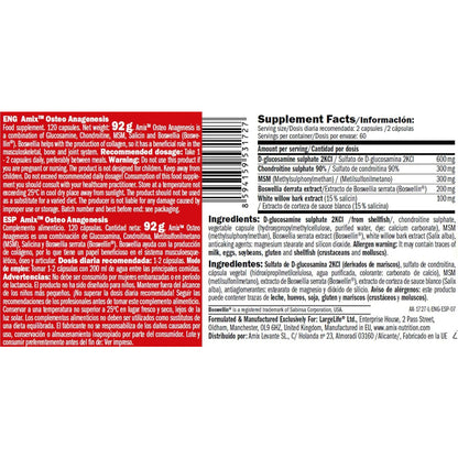 Osteo Anagenesis 120 Caps