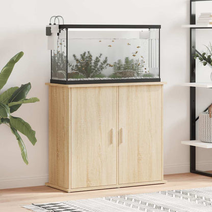 Vidaxl Soporte Para Acuario De Roble Sonoma 81x36x73 Cm De Madera De Ingeniería_1
