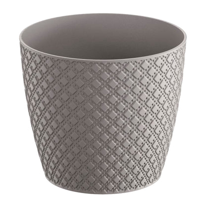 Maceta Orient 2l., Dimensiones (mm) 157x157x138, Color Gris Piedra_0