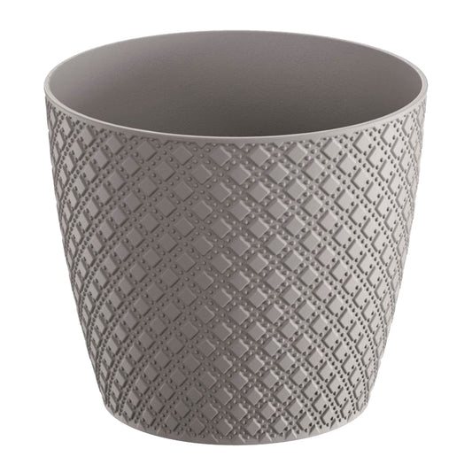 Maceta Orient 2l., Dimensiones (mm) 157x157x138, Color Gris Piedra_0