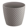 Maceta Orient 2l., Dimensiones (mm) 157x157x138, Color Gris Piedra