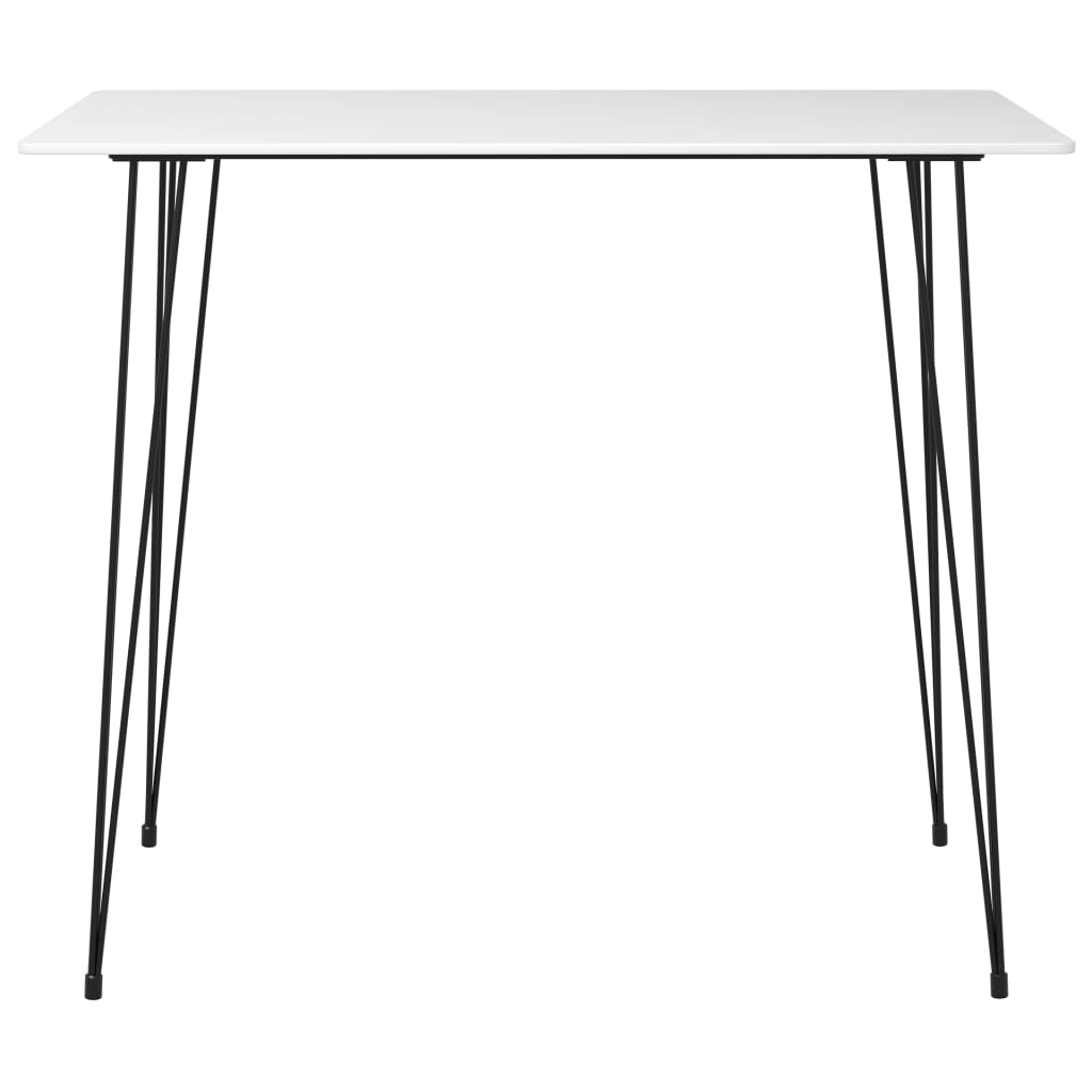 Mesa Alta De Cocina Blanco 120x60x105 Cm_0