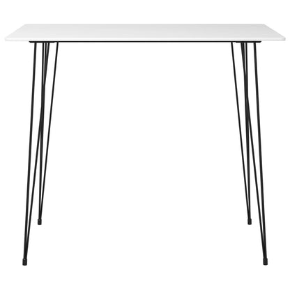 Mesa Alta De Cocina Blanco 120x60x105 Cm_0