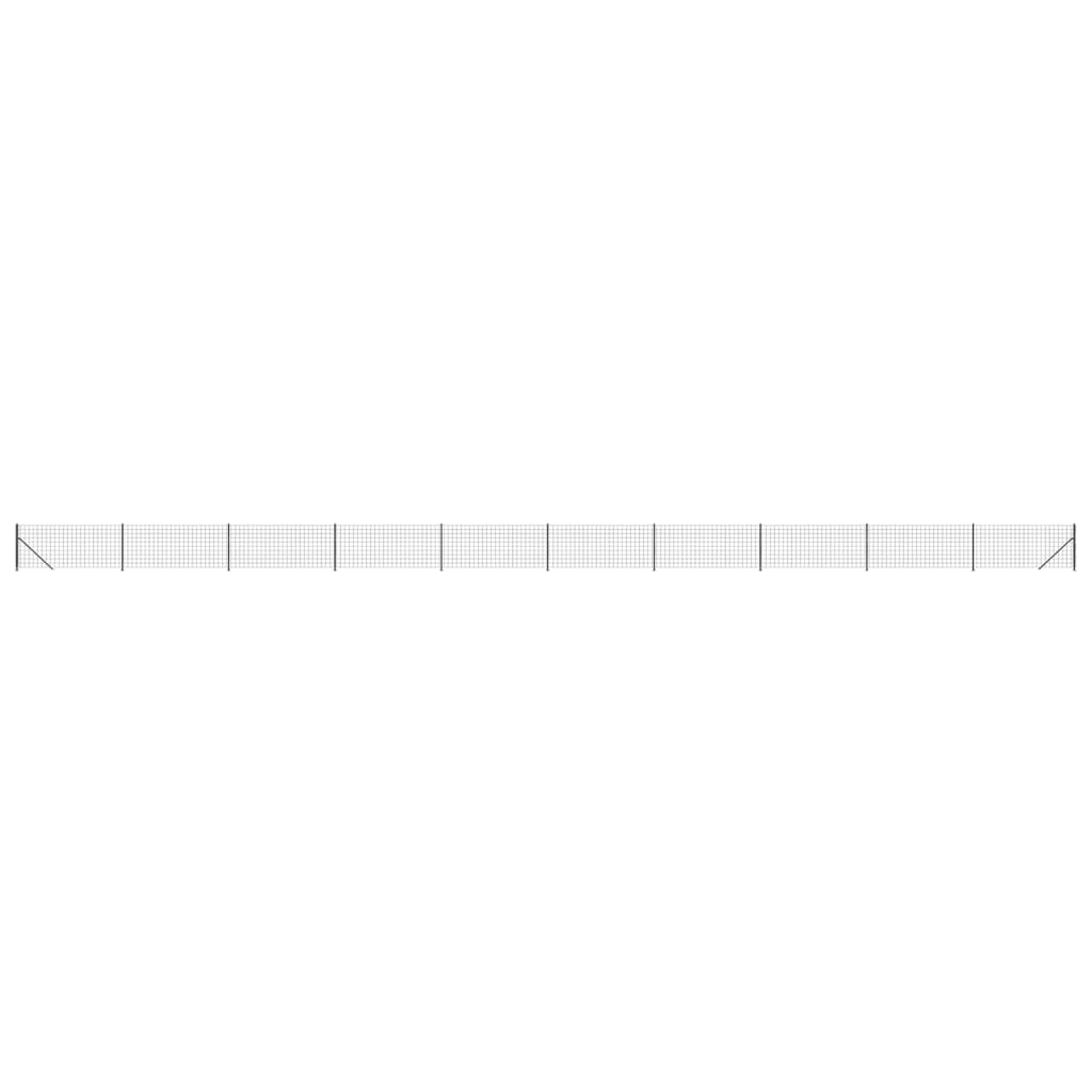 Cerca De Alambre Con Brida Gris Antracita 1x25 M / Vetonek_0