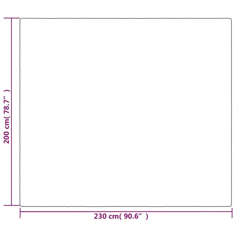 Vidaxl Manta Con Peso Con Funda Tela Gris 200x230 Cm 9 Kg_5