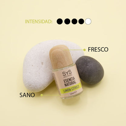 Esencia Natural Limón Cítrico SYS Aromas 12 ml | Aroma Cítrico y Fresco | Para Quemadores y Humidificadores_3