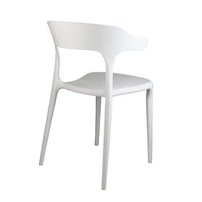 Pack 4 Sillas De Exterior Apilables Madonna 74,3x47x47cm Thinia Home_1