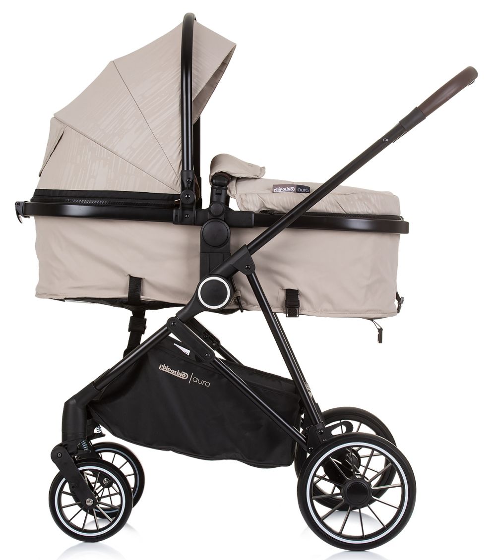 Carrito De Bebé Duo Convertible Aura Hasta 22 Kg Macadamia_2