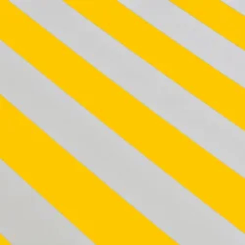 Toldo Plegable De Operación Manual 600 Cm Amarillo Y Blanco_3