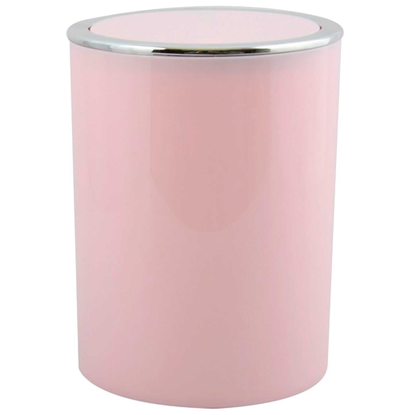 Papelera De Oficina Msv aspen 6l De Plastico En Color Rosa_0