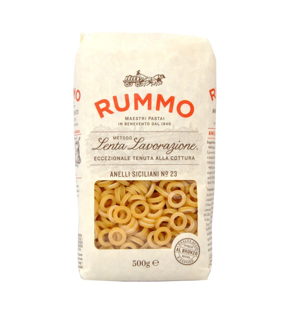Pasta Anelli Siciliani nº 23 Rummo 500g
