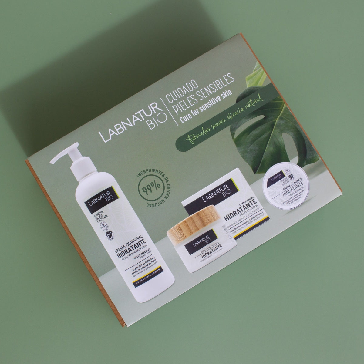 Labnatur Bio Pack Pieles Sensibles | Caléndula Bio | 99% Origen Natural | Hidratación Calmante Protectora | Eco Vegano_2