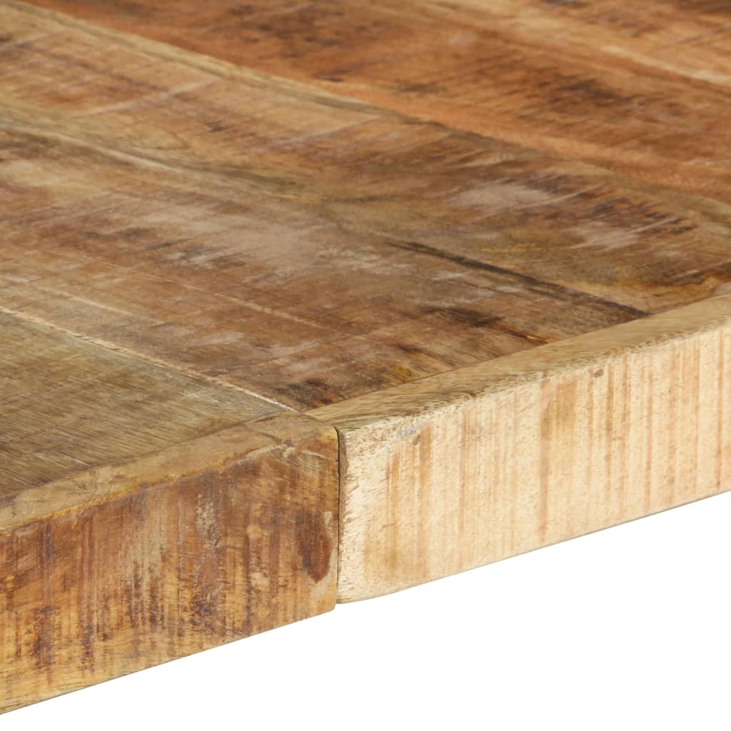 Mesa De Comedor Madera De Mango Rugosa 140x140x75 Cm_3