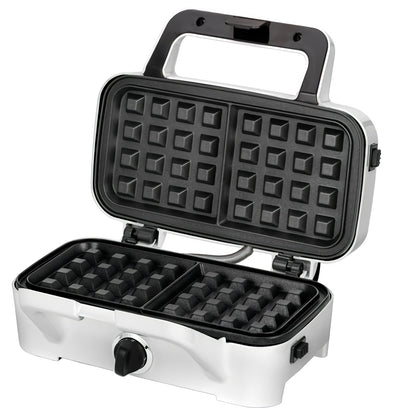 Sandwichera 3 En 1, Gofrera Belga, Grill-plancha, Bandejas Intercambiables, Placas Antiadherentes Mpm Mop-33m 1200w_3