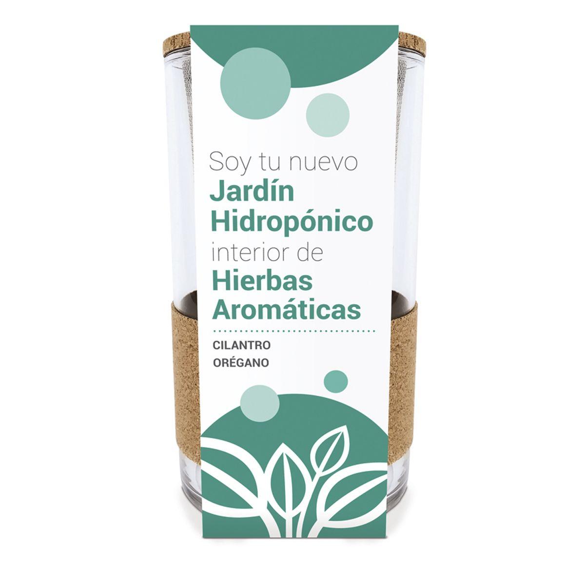 Cultivo Hidropónico de Cilantro y Orégano, Ideal Regalo Garden Pocket