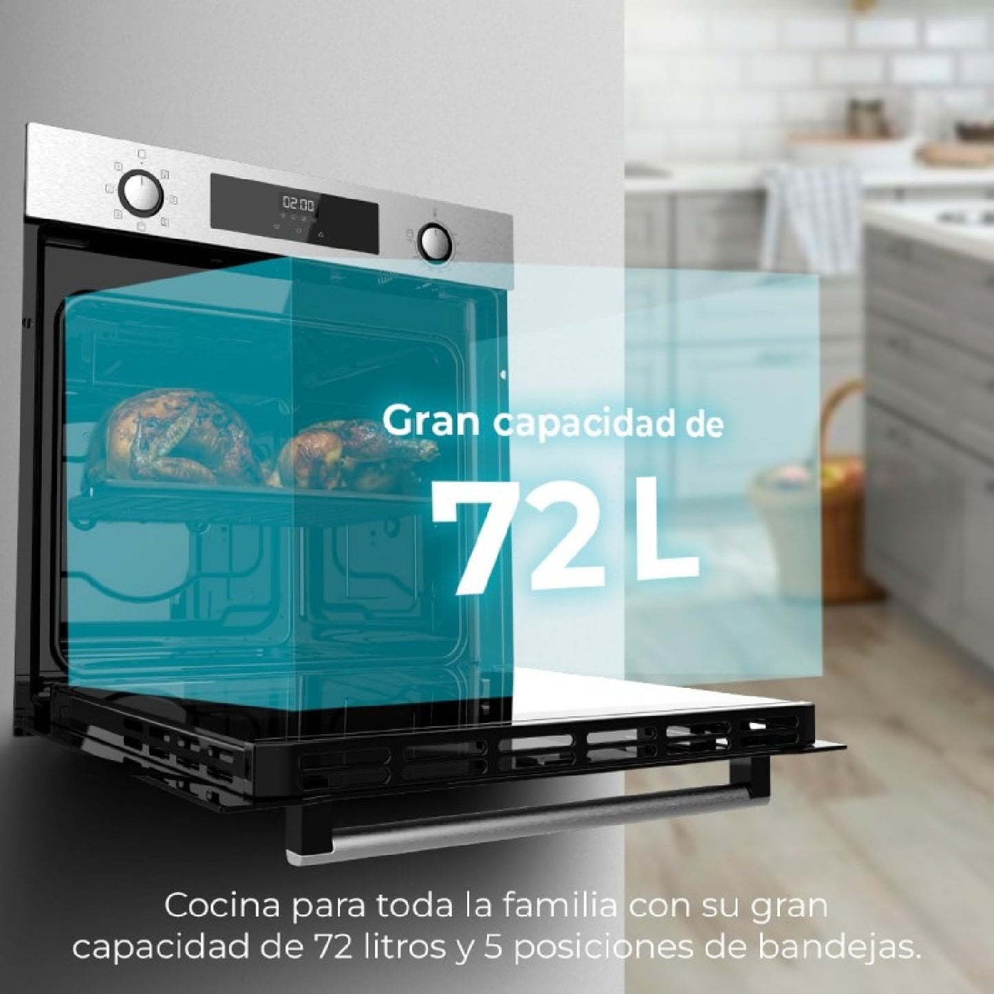 Cecotec Horno Multifunción Bolero Hexa M226000 Inox A_3
