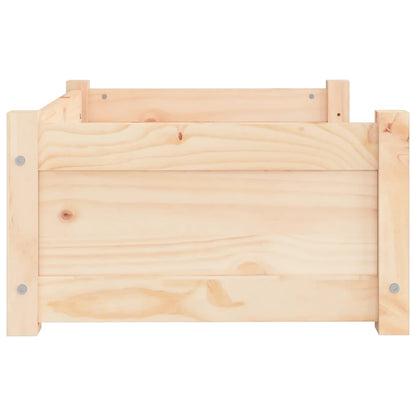 Cama Para Perros Madera Maciza De Pino 65,5x50,5x28 Cm / Vetonek_4