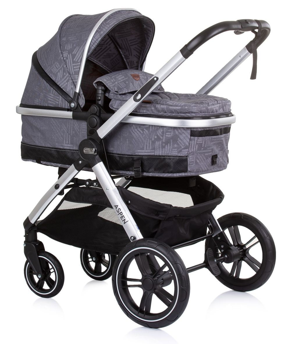 Carrito De Bebé Trío Convertible Aspen Hasta 22 Kg Graphite_1