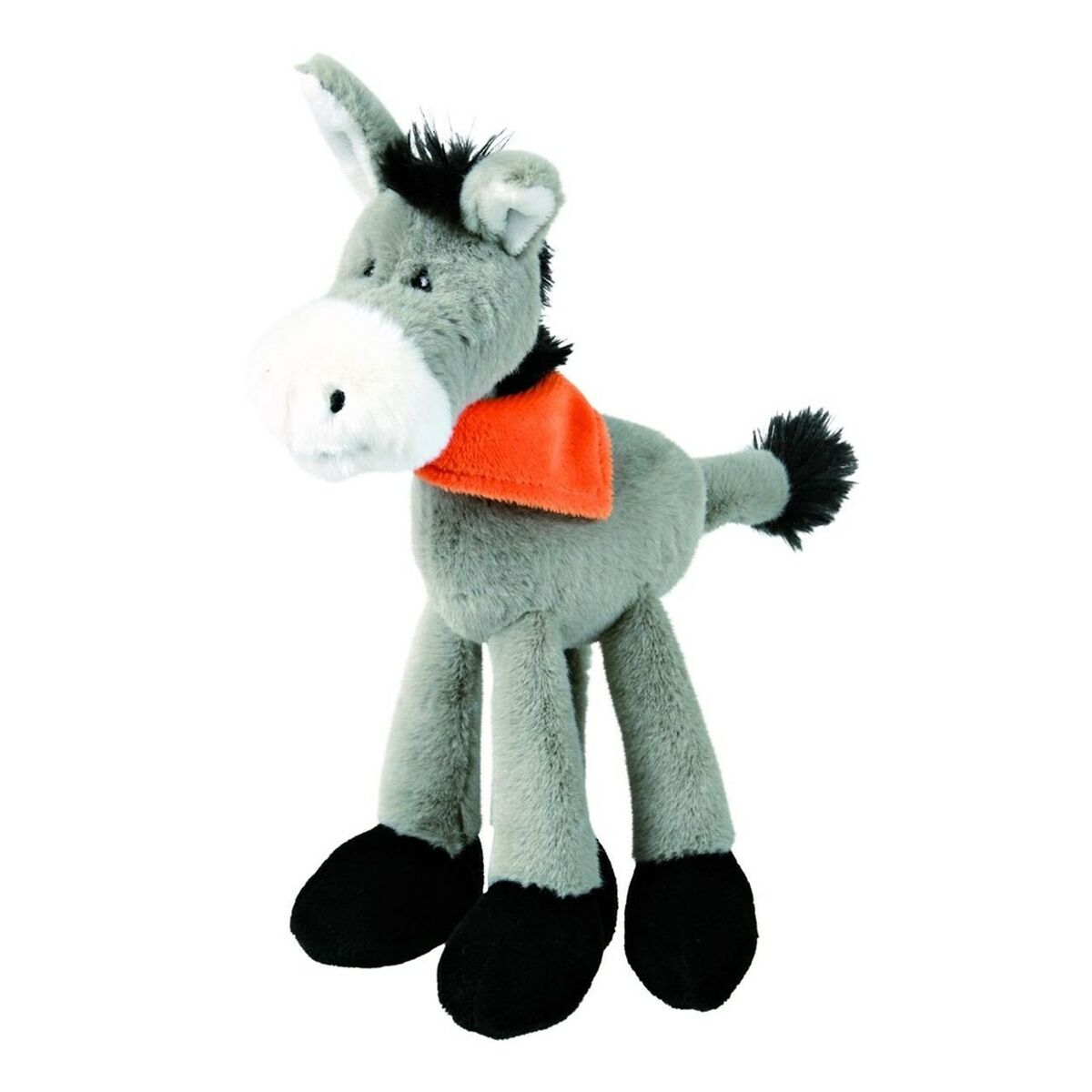 Juguete Para Perros Trixie Burro Gris Peluche Colorido (1 Pieza)_0