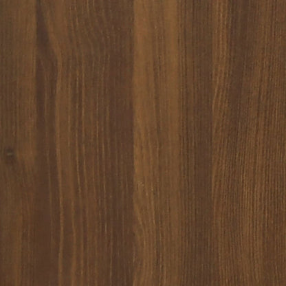 Mueble Zapatero Pared Madera Pino Marrón Roble 70x35x38 Cm / Vetonek_4