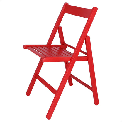 Set De 4 Sillas Bas Rojas (43x47x79cm) - Dale Color Y Estilo A Tu Comedor_2