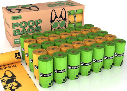Bolsas De Caca Para Perros Biodegradables 36 Rollos_0