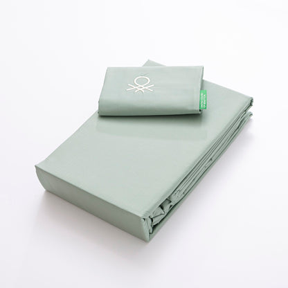 Set 3pzs Sabana Individual: Sabana Plana(160x280cm C/ Dobladillo Simple 5cm) + Sabana Bajera (90x200+40cm Flap) + 1 Funda De Almohada (50x85) 100% Al