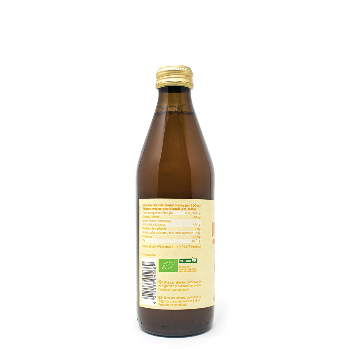 Kombucha de Maracuyá y Limón Bio  Voelkel 330 ml