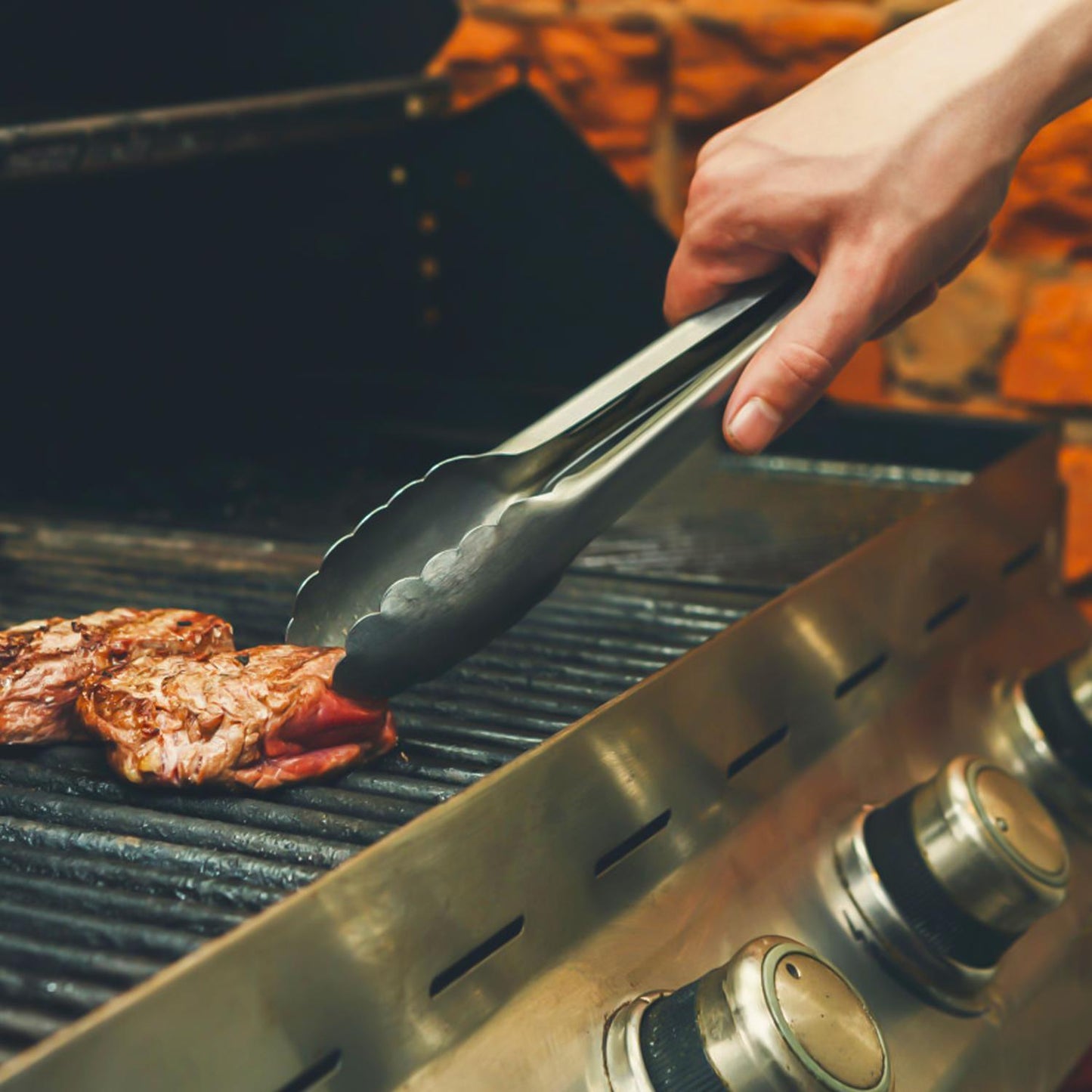 Pinzas Para Barbacoa 44,5 Cm.