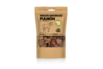 Bimordiscos Pulmón De Ternera Para Perros · 250g.