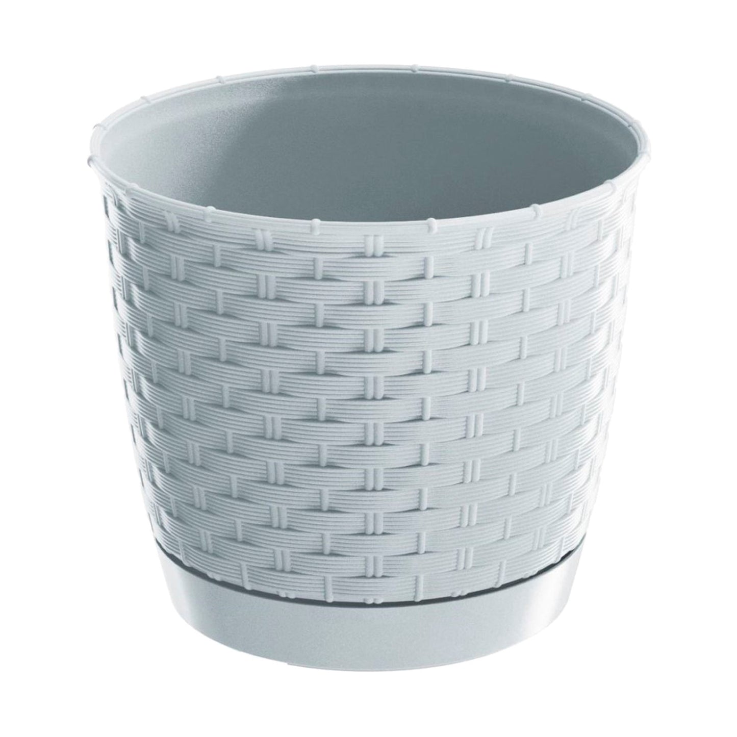 Maceta Ratolla Round 2l., Dimensiones (mm) 165x165x142, Color Blanco_0