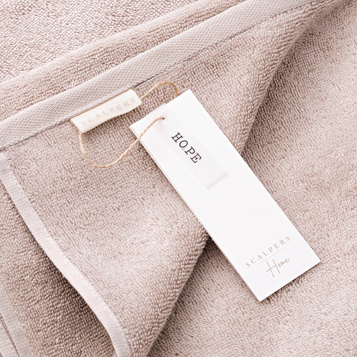 Toalla De Tocador 30x50cm 100% Algodón 550gsm Logo Bordado Scalpers Home