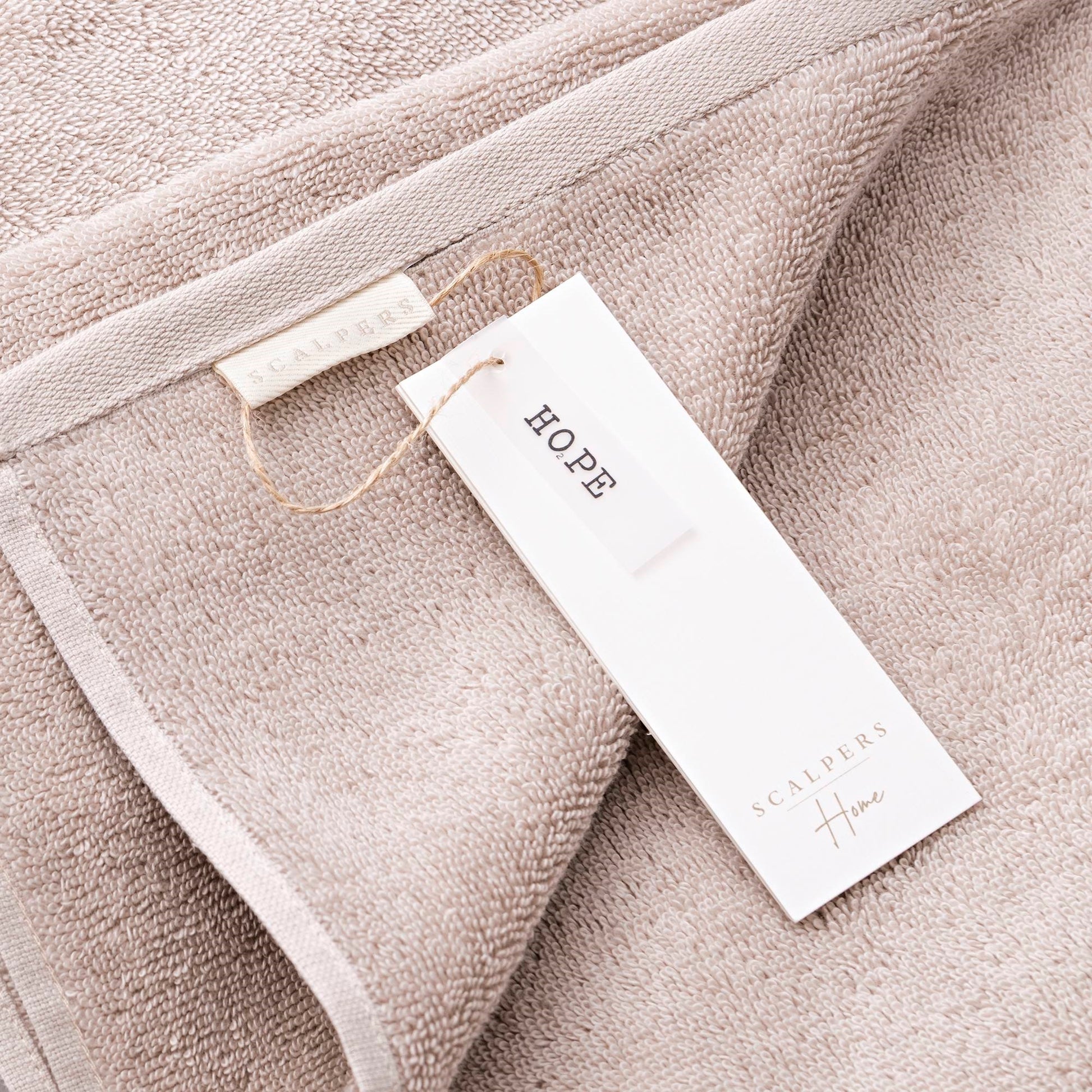 Toalla De Tocador 30x50cm 100% Algodón 550gsm Logo Bordado Scalpers Home