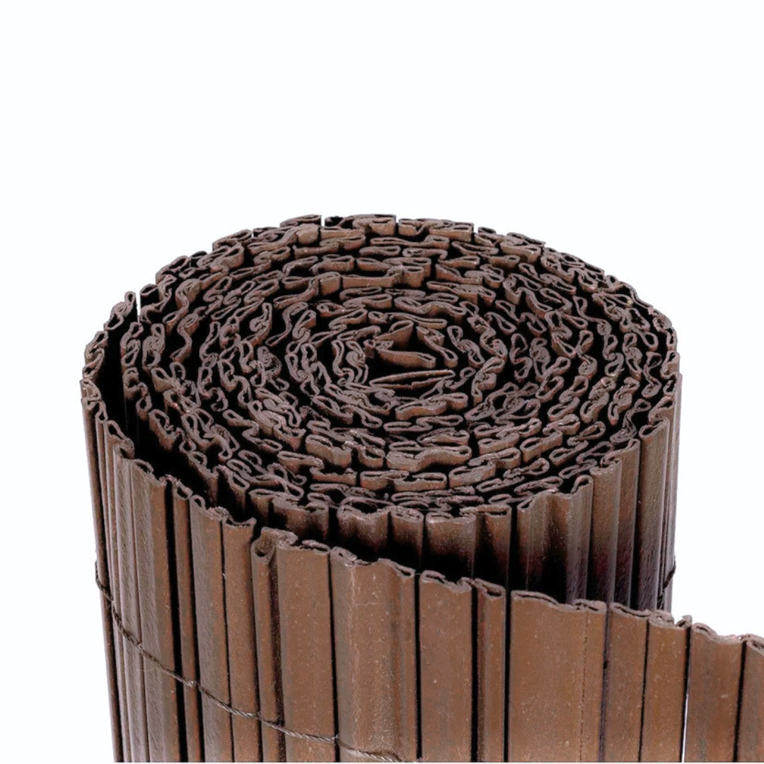 Cañizo Pvc Doble Cara 20 Mm Surfcane 20 Mm 1x3 Marrón Nortene_4