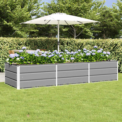 Jardinera Gris Claro 240 X 80 X 45 Cm Acero_1
