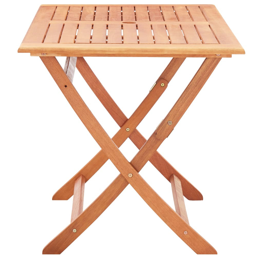 Vidaxl Set De Comedor Para Jardín 5 Pzas Madera Maciza Eucalipto Gris_4