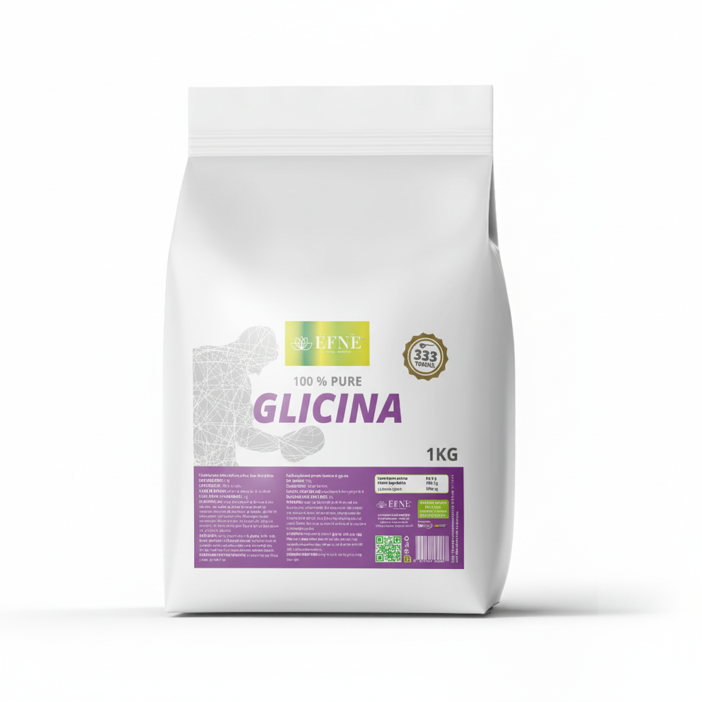 Glicina 100% Pura Efne 1 Kg | 333 Tomas | Aminoácido_0