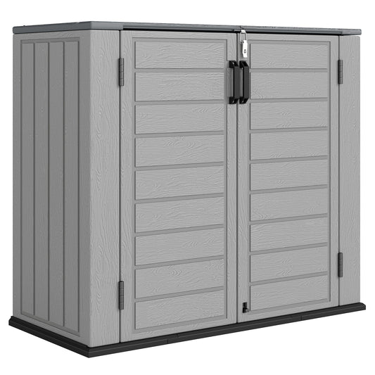 Outsunny Armario De Exterior De Hdpe_0