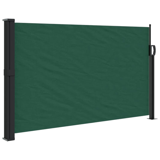 Toldo Lateral Retráctil Verde Oscuro 120x600 Cm_0