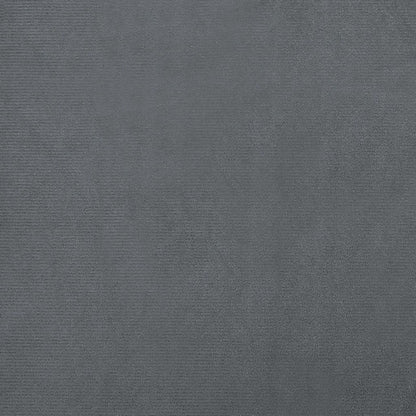 Cama De Perros Con Extensión Terciopelo Gris Oscuro 100x50x30cm / Vetonek_2