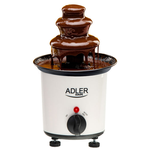 Fuente Chocolate Eléctrica, Cascada 3 Niveles, Acero Inoxidable, 200ml Chocolate, Termostato Adler Ad4487_0