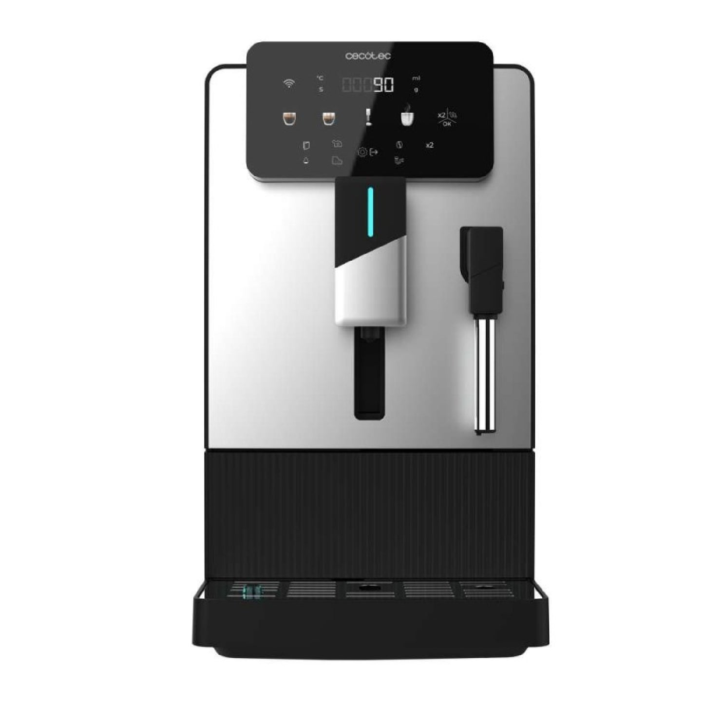 Cecotec Cafetera Superautomática Cremmaet Steam. 1350w, 19 Bares, 5 Niveles Molido, Depósito Grano 150g Y Agua 1.1l, The_1