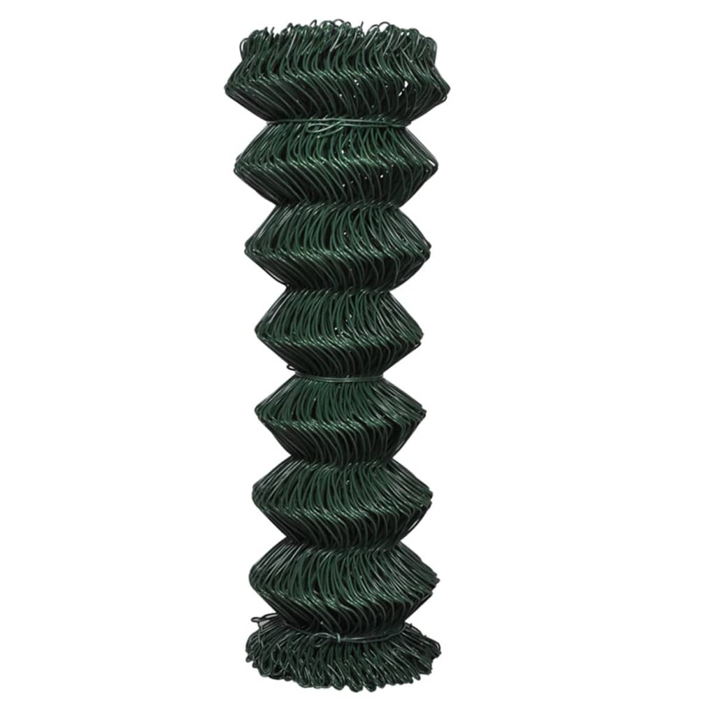 Valla De Tela Metálica Acero Verde 1,25x15 M / Vetonek_1