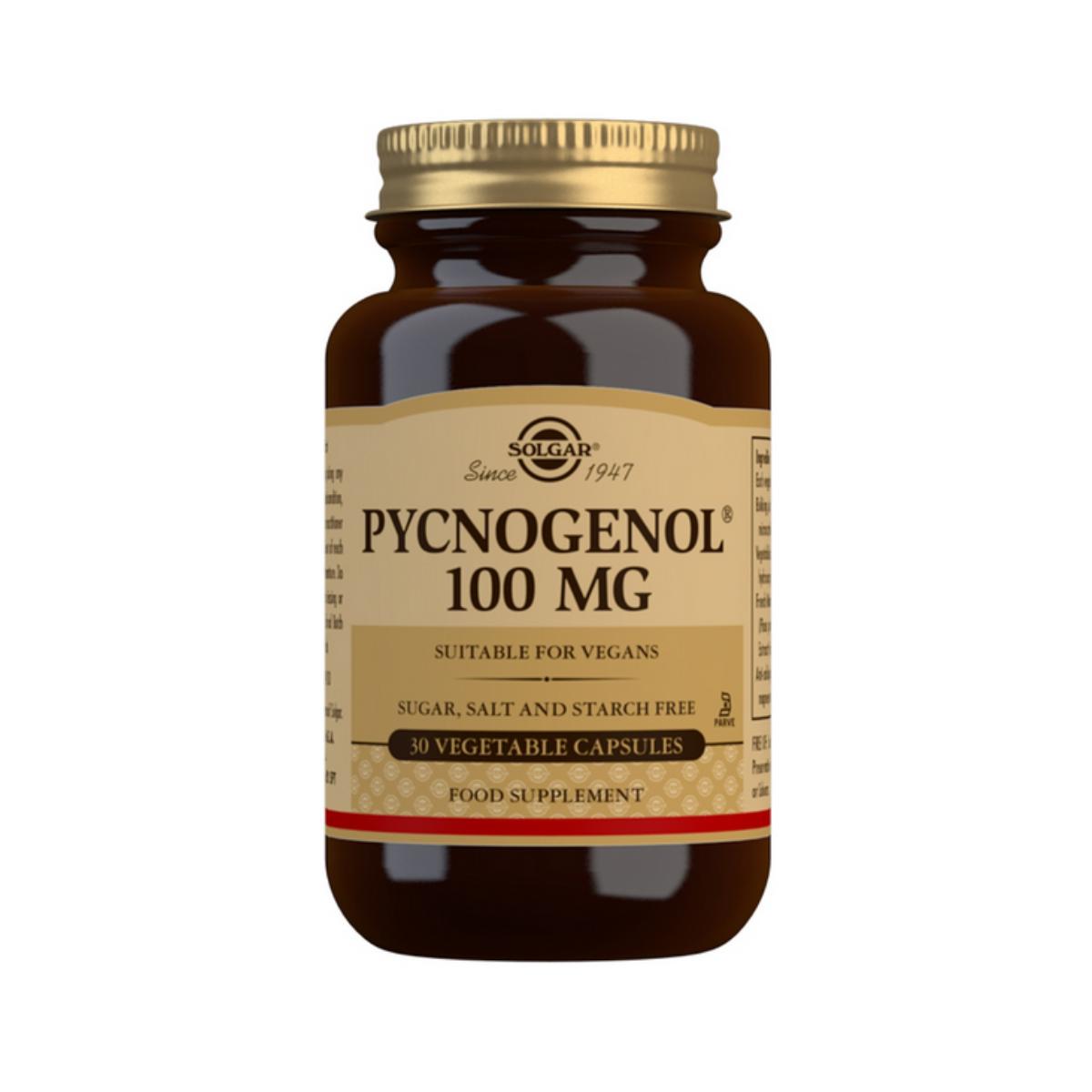 Pycnogenol 30 cápsulas vegetales (100mg)