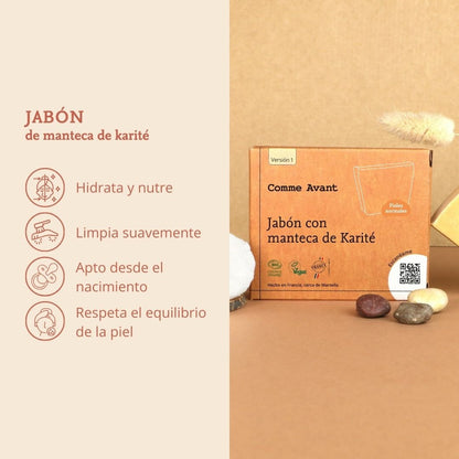 Jabón de manteca de karité Comme Avant 100 g